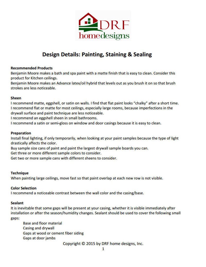 Painting Design Guide - DesignBuildU